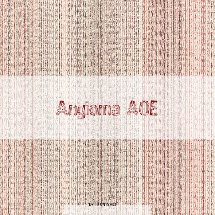 Angioma AOE example